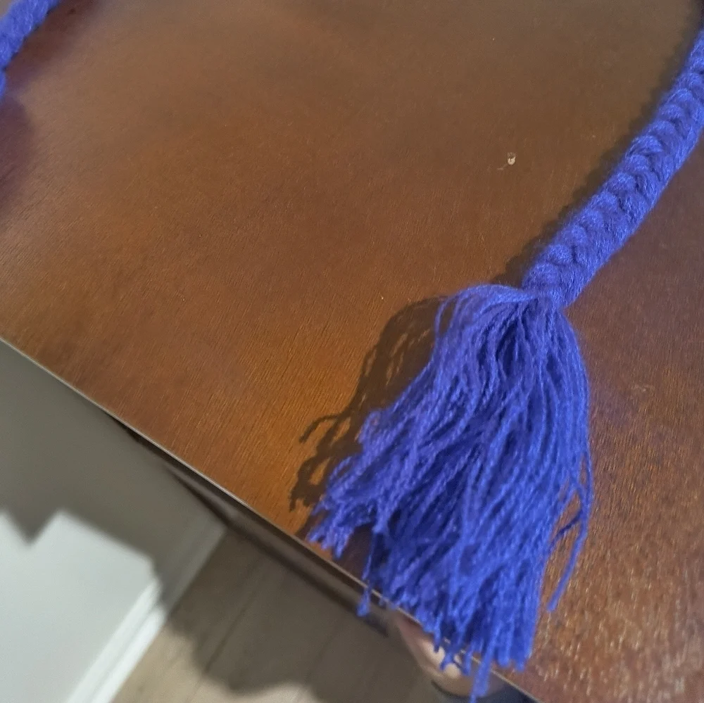 My Hero Academia All Might Cosplay Tassel Peruvian Laplander Knit Beanie Hat Cap